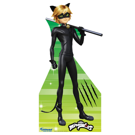 Cat Noir   Mini   Cardstock Cutout  - Officially Licensed Zag    Stand Out