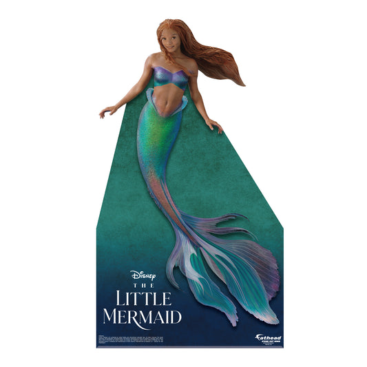 The Little Mermaid: Ariel Mini Cardstock Cutout - Officially Licensed Disney Stand Out