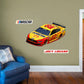 Joey Logano - RealBig Shell Pennzoil Car Collection - Official NASCAR - Reusable Vinyl Wall Decals