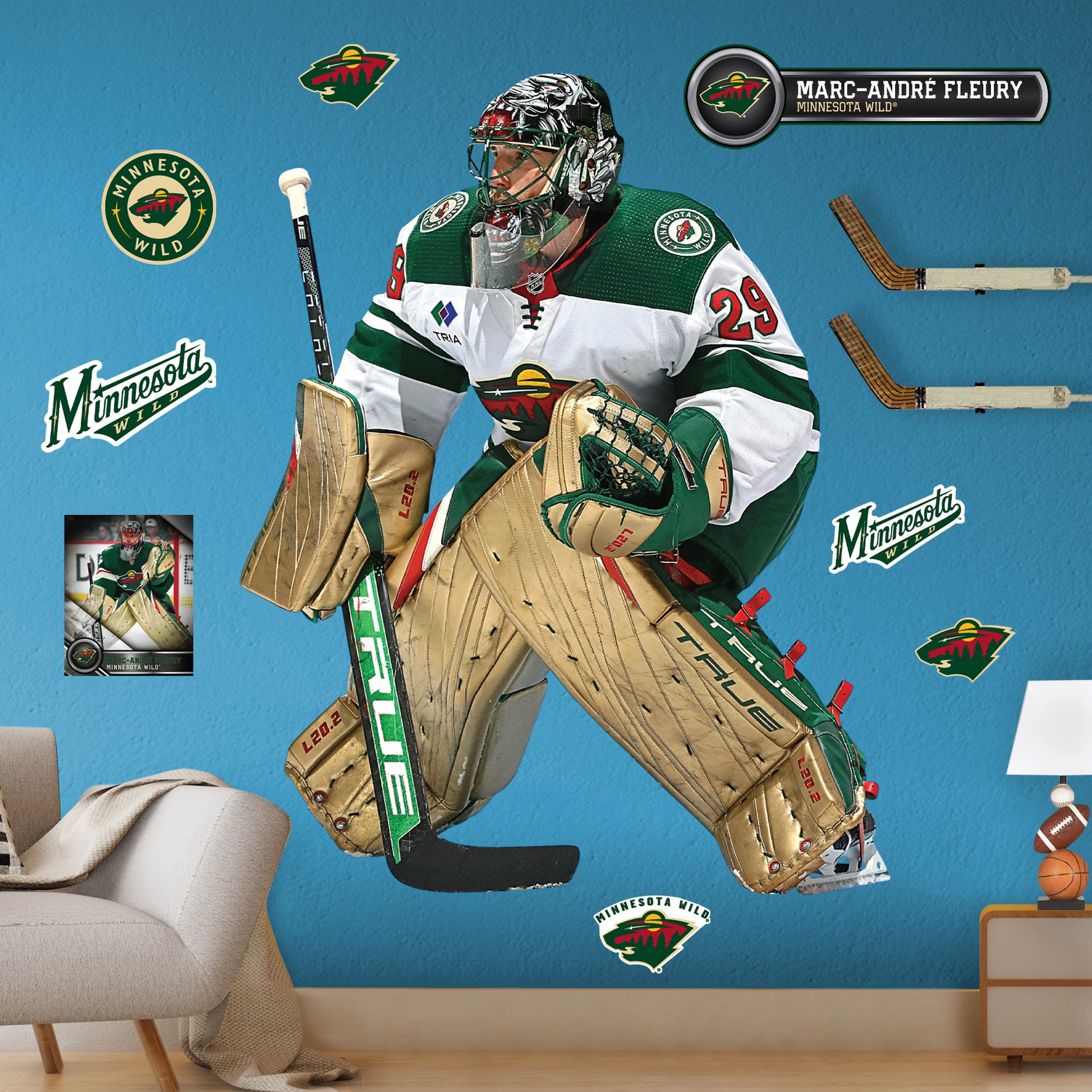 Marc-Andre Fleury Wild Jersey