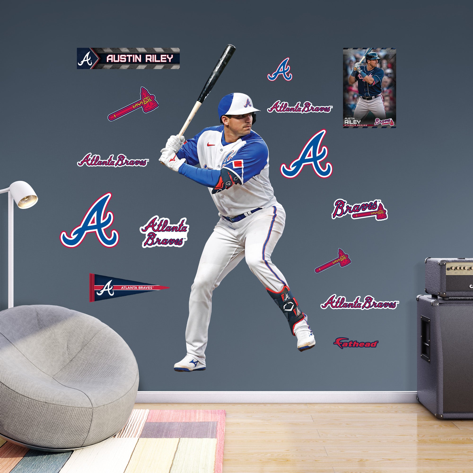 Austin Riley - RealBig City Connect Collection - Official MLB - Atlant ...