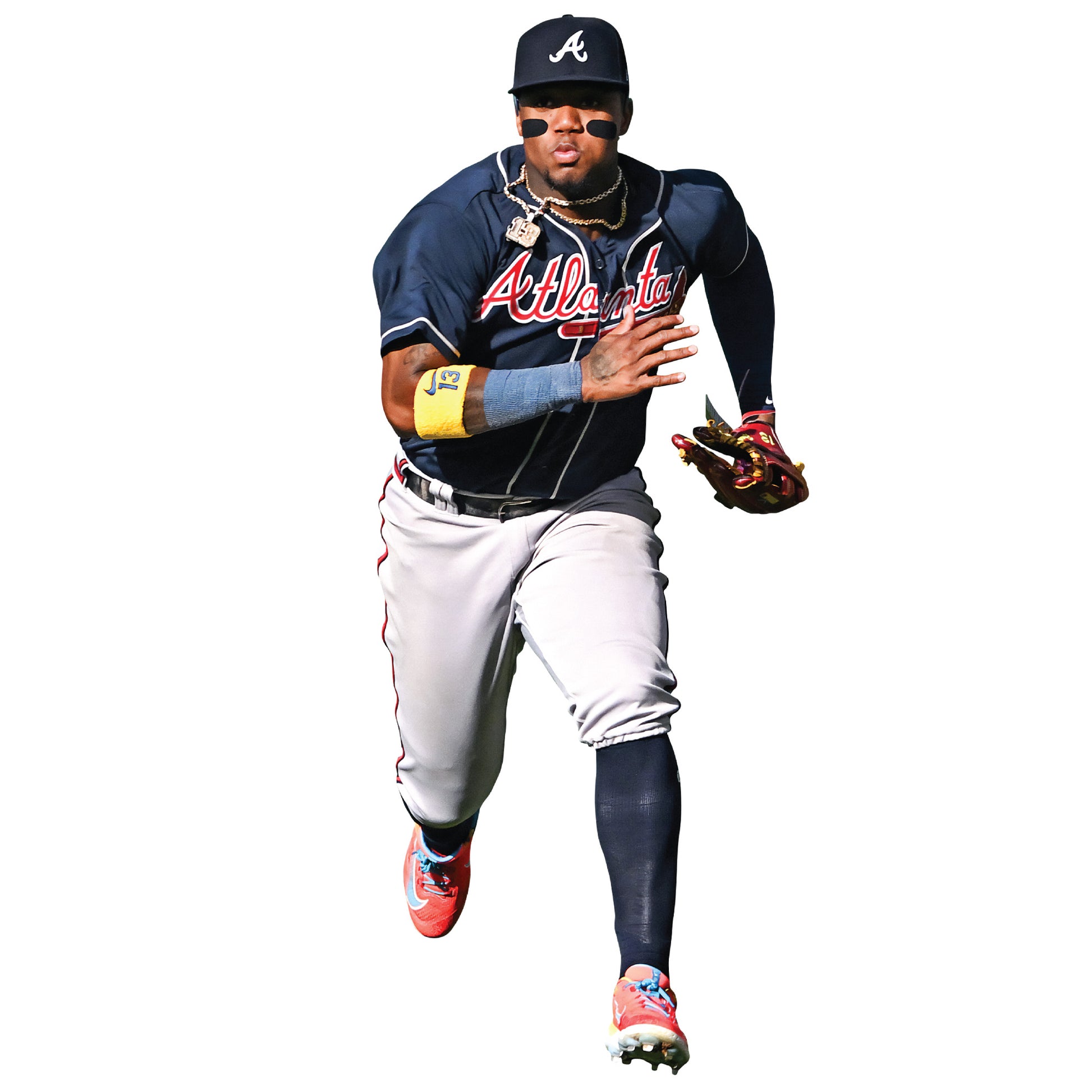 Atlanta Braves: Ronald Acuña Jr. 2023 Fielding - Officially Licensed MLB  Removable Adhesive Decal
