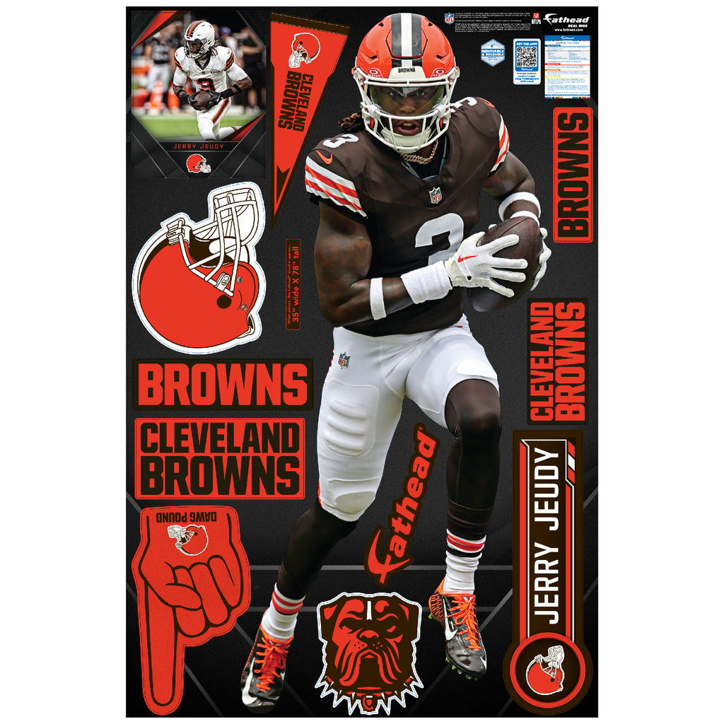 Life-Size Athlete +11 Decals  (35"W x 78"H) 