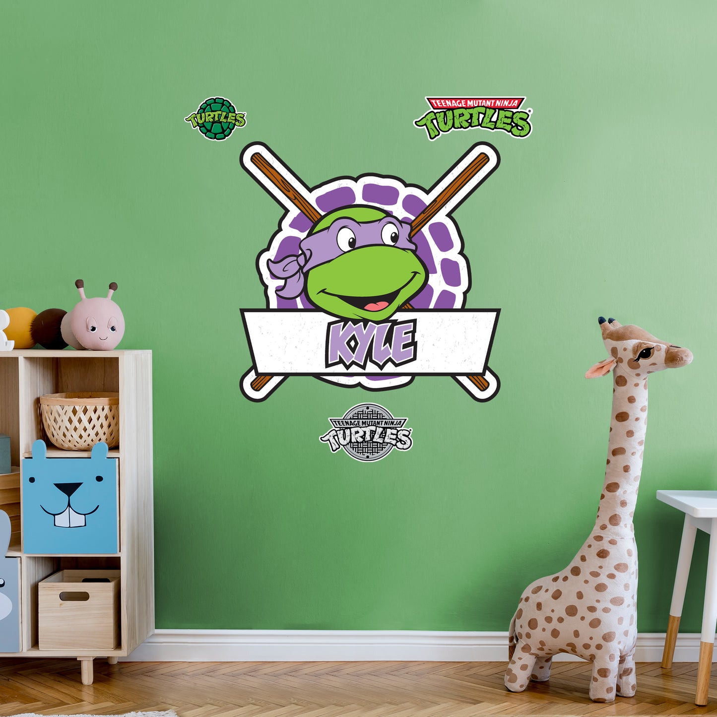 Teenage Mutant Ninja Turtles: Donatello Classic RealBig - Officially  Licensed Nickelodeon Removable Adhesive Decal