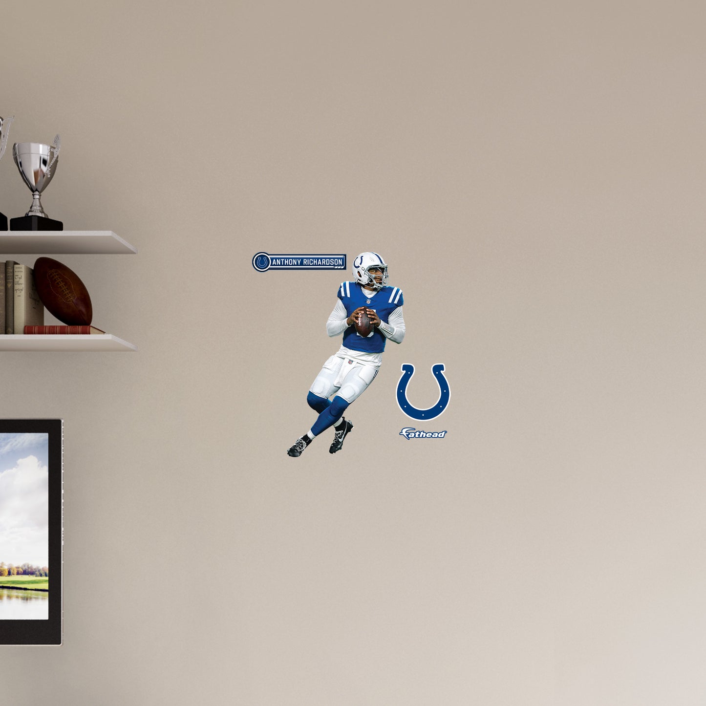 Anthony Richardson - RealBig Collection - Official NFL - Indianapolis Colts - Reusable Vinyl Wall Decals #2