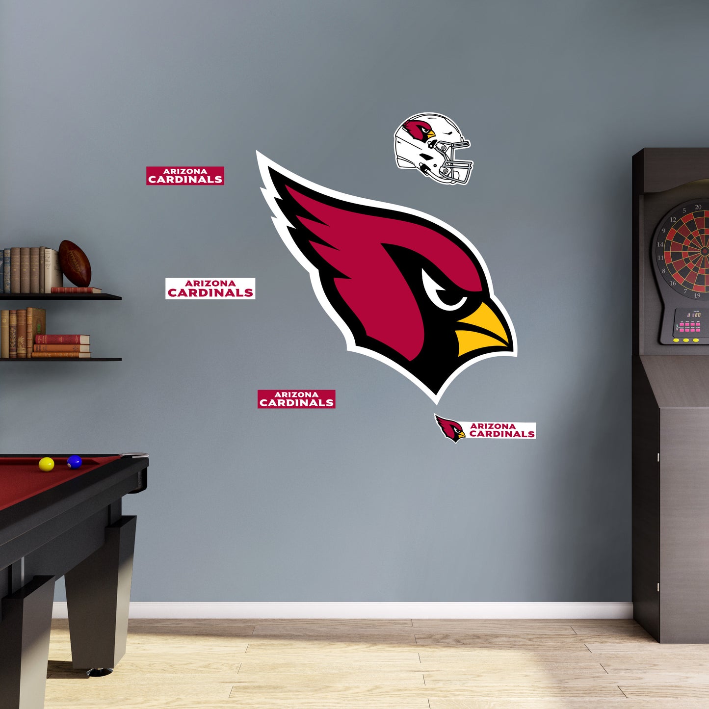 Arizona Cardinals:  2022 Logo        - Officially Licensed NFL Removable     Adhesive Decal