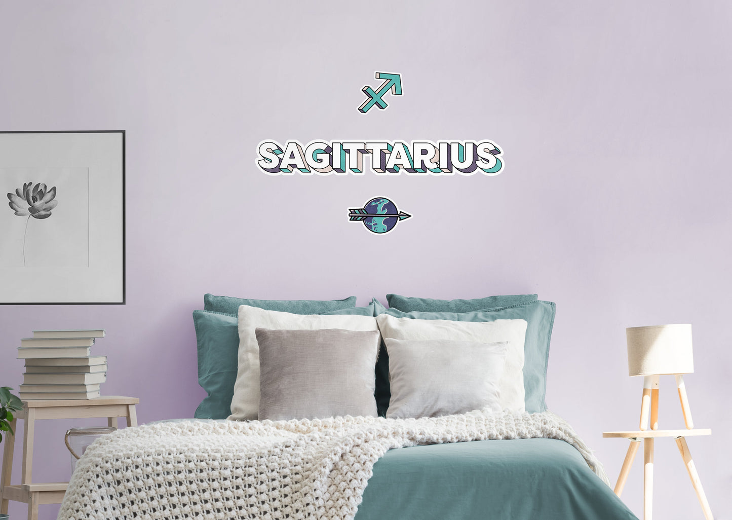 Zodiac: Sagittarius         - Officially Licensed Big Moods Removable     Adhesive Decal