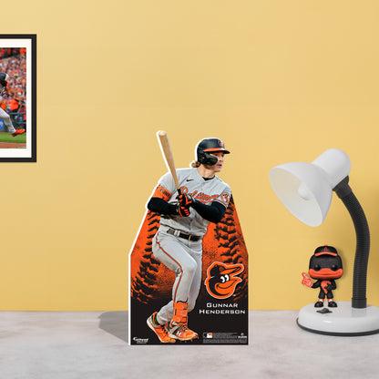 Gunnar Henderson - Mini Stand Out - Official MLB - Baltimore Orioles - Cardstock Cutout