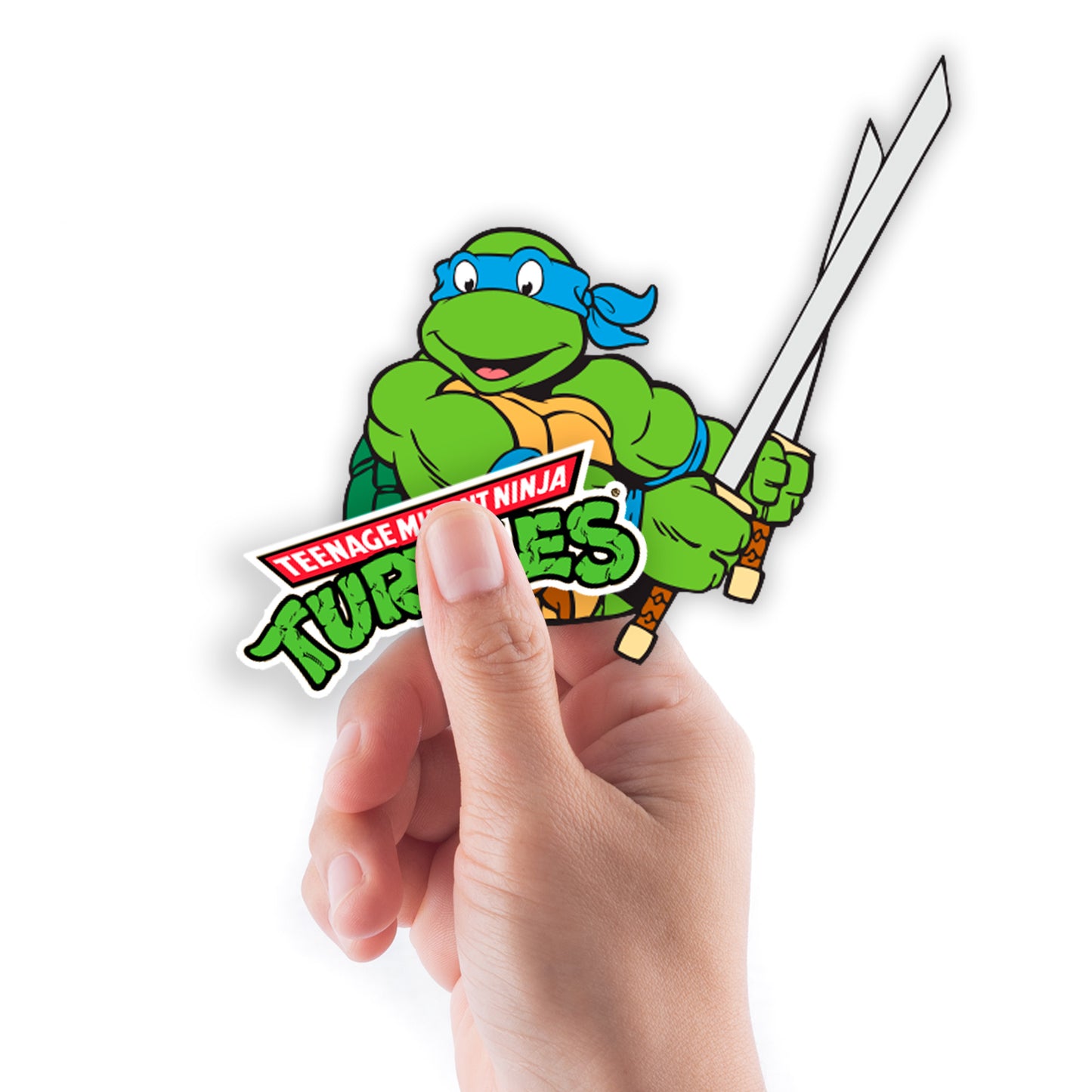Teenage Mutant Ninja Turtles: Leonardo Minis        - Officially Licensed Nickelodeon Removable     Adhesive Decal