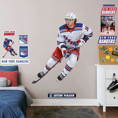 Artemi Panarin - Officially Licensed NHL Removable Wall Decal