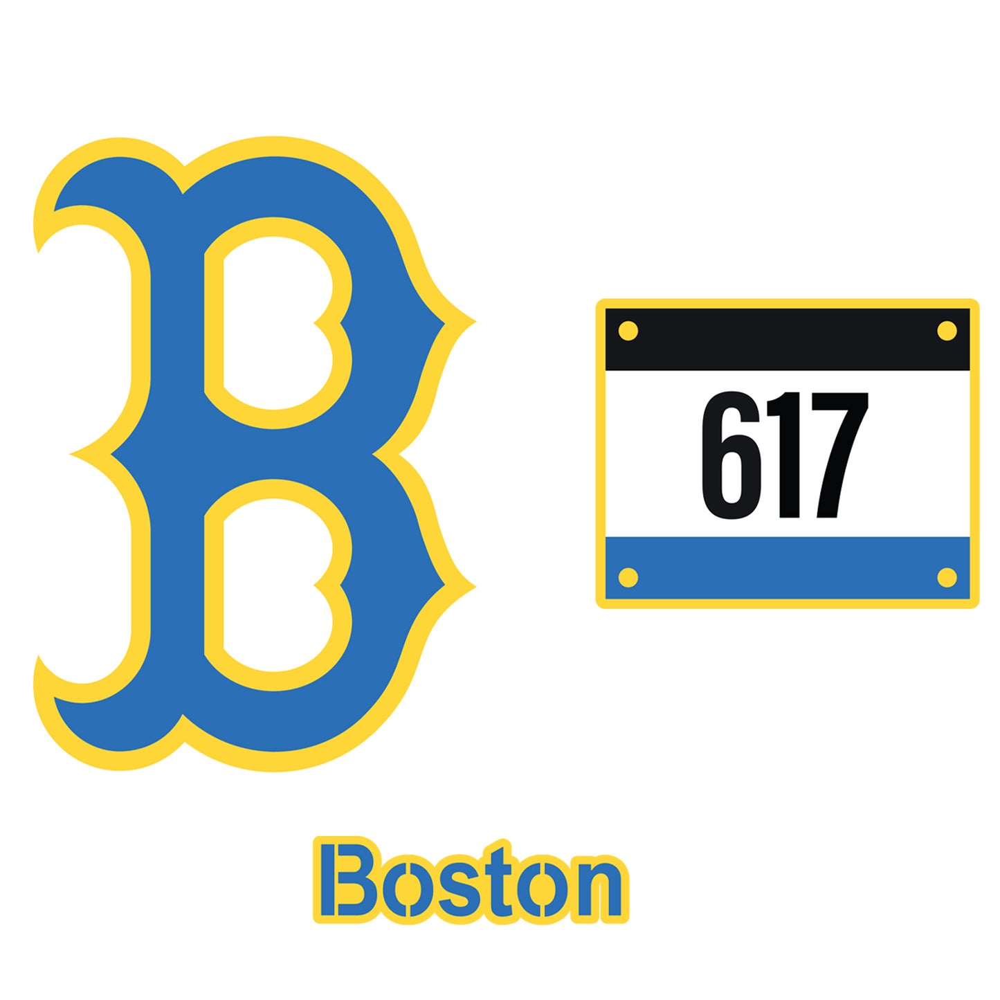 Boston Red Sox: 2023 B City Connect Logo - Officially Licensed