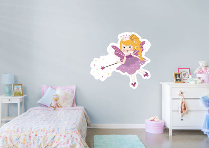 Nursery:  Stardust Princess Icon        -   Removable     Adhesive Decal