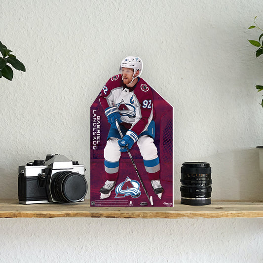 Colorado Avalanche: Gabriel Landeskog 2023  Mini   Cardstock Cutout  - Officially Licensed NHL    Stand Out