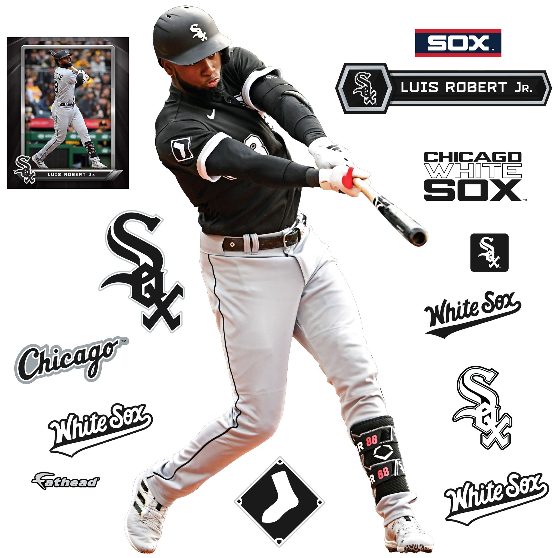 Luis Robert Poster Chicago White Sox MLB Sports Print 