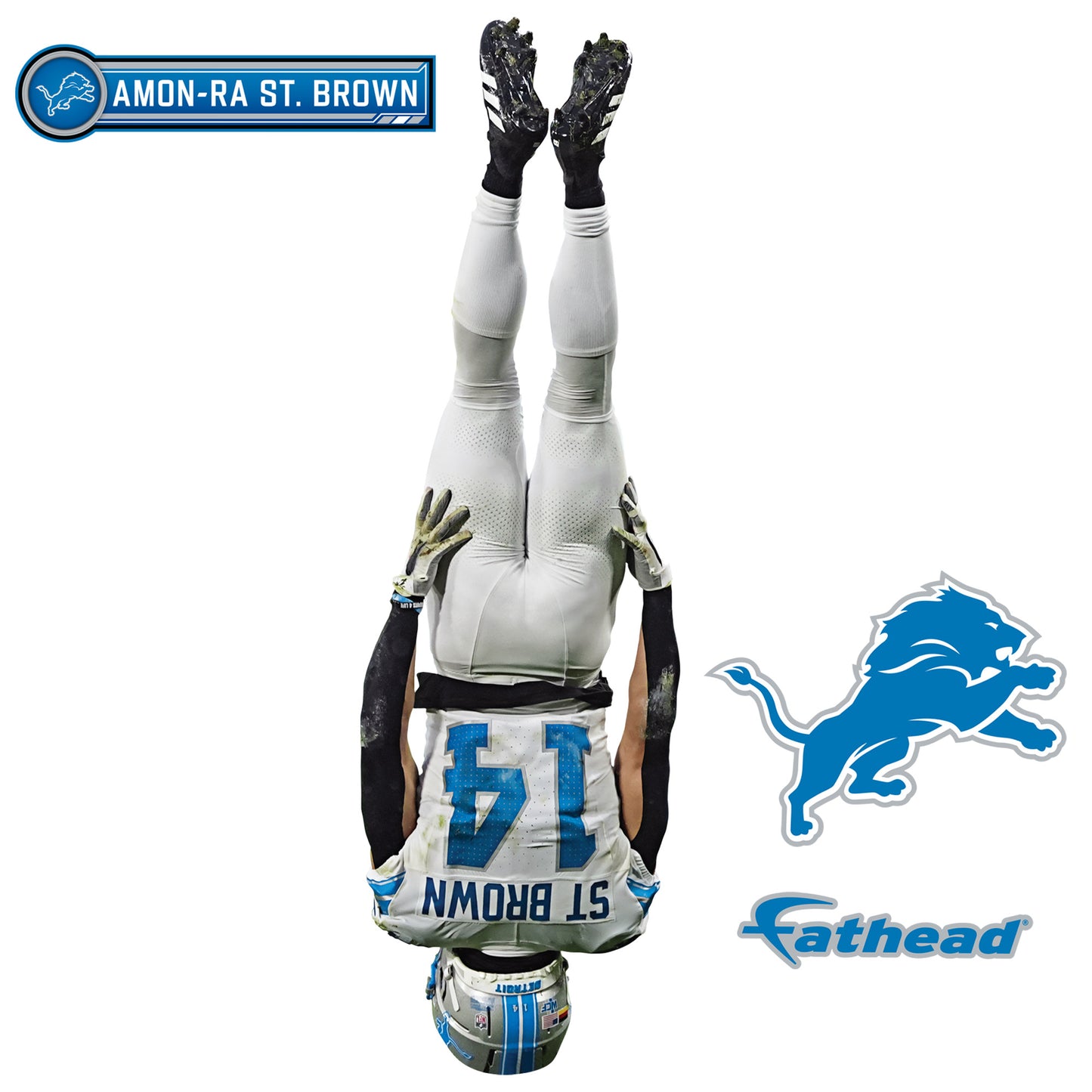 Giant Athlete +3 Decals  (15"W x 51"H) 