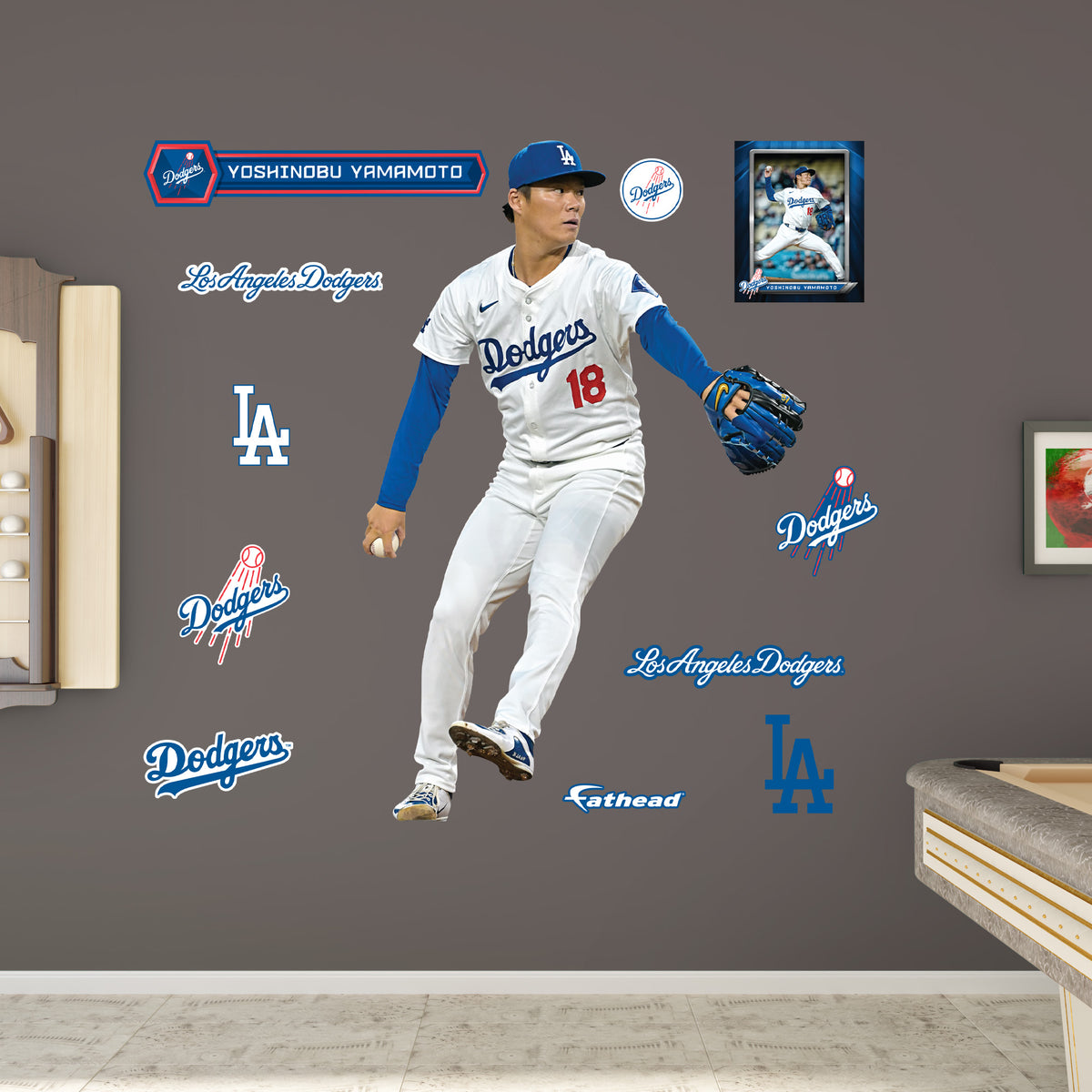 Yoshinobu Yamamoto - RealBig Collection - Official MLB - Los