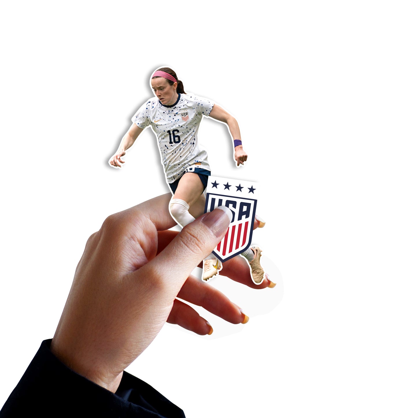 Rose Lavelle 2023 Player Minis        - Officially Licensed USWNT Removable     Adhesive Decal