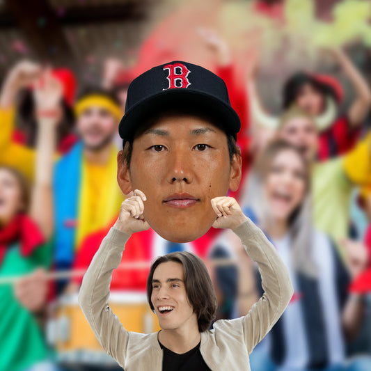 Boston Red Sox: Masataka Yoshida    Foam Core Cutout  - Officially Licensed MLB    Big Head