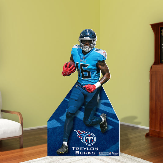 Tennessee Titans: Treylon Burks Life-Size   Foam Core Cutout  - Officially Licensed NFL    Stand Out