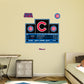 Chicago Cubs:  Scoreboard        - Officially Licensed MLB Removable     Adhesive Decal