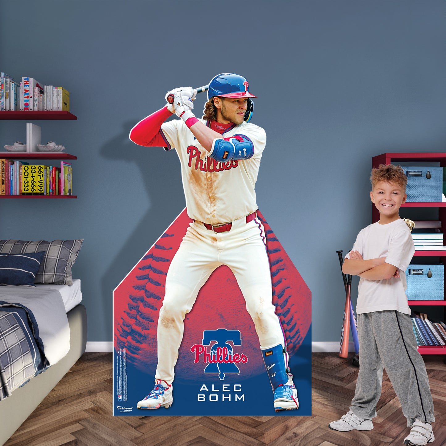 Philadelphia Phillies: Alec Bohm Life-Size   Foam Core Cutout  - Officially Licensed MLB    Stand Out