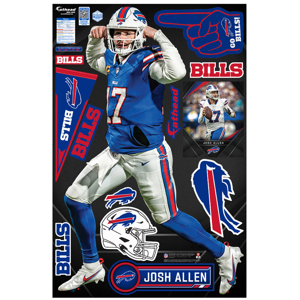 Life-Size Athlete +12 Decals  (50"W x 78"H) 