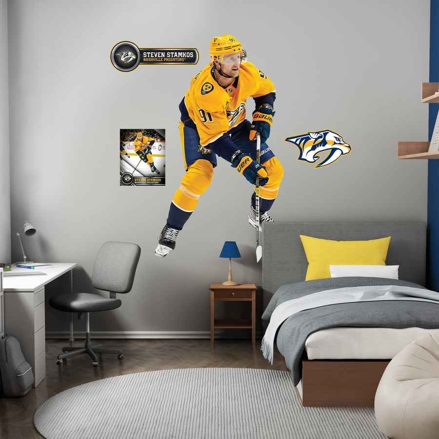 Steven Stamkos - Realbig Collection - Official NHL - Nashville Predators - Reusable Vinyl Wall Decals