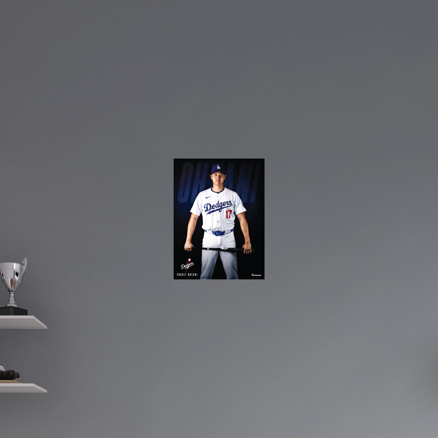Los Angeles Dodgers: Shohei Ohtani Poster        - Officially Licensed MLB Removable     Adhesive Decal