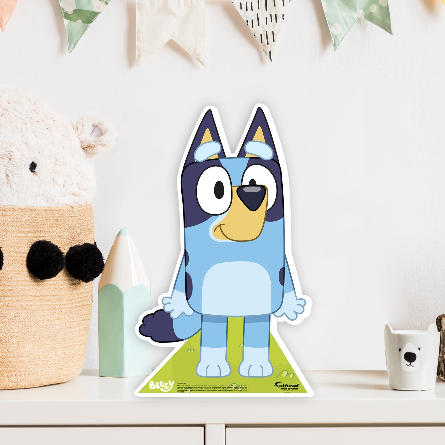 Bluey: Bluey Mini   Cardstock Cutout  - Officially Licensed BBC    Stand Out