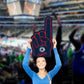 Foam Finger - Big Head - Official NBA - Los Angeles Clippers - Foam Core Cutout