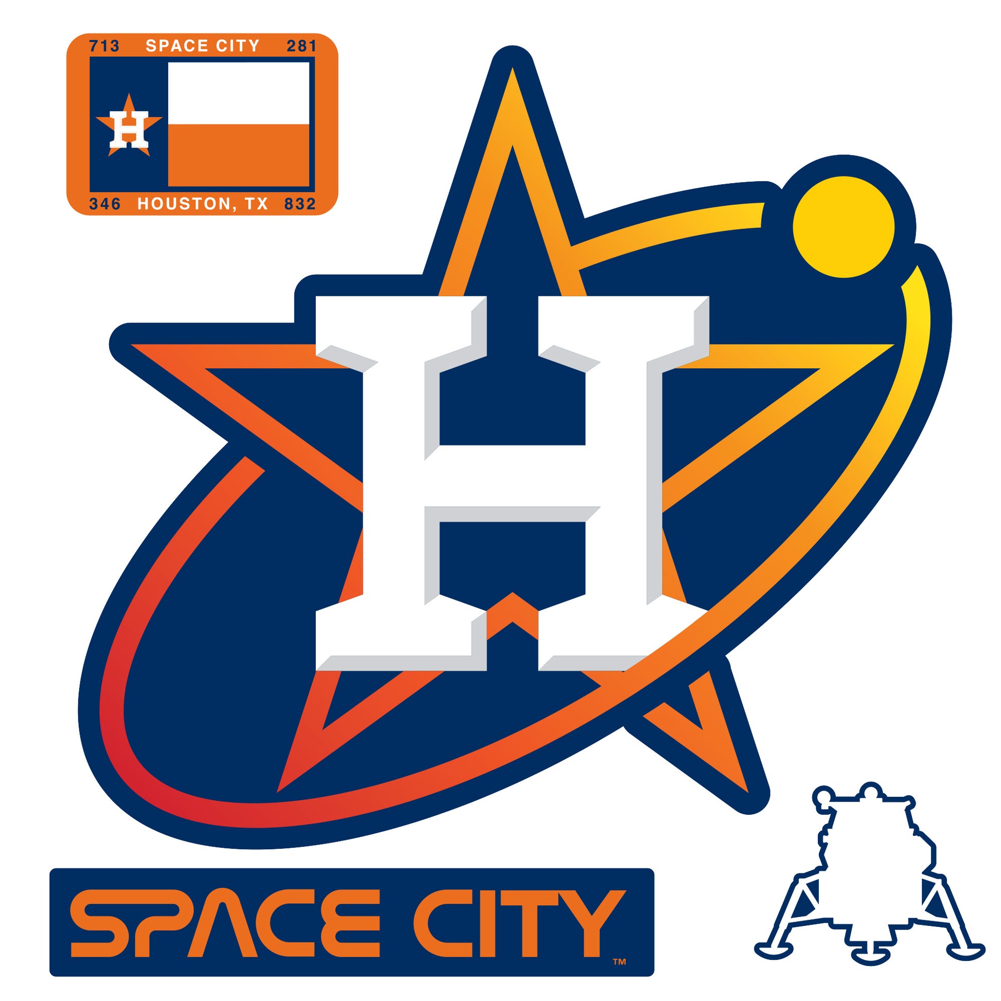 astros space city font