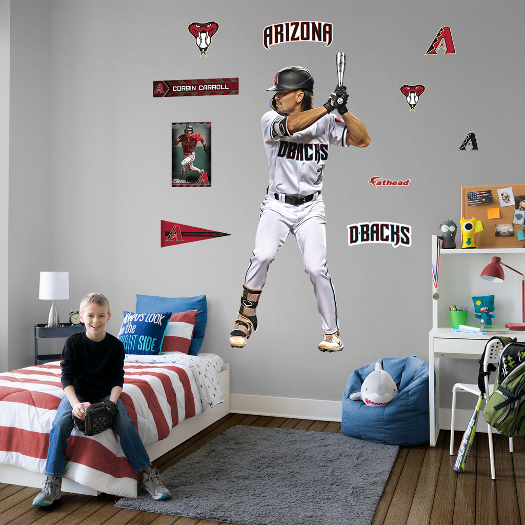 Life-Size Athlete +10 Decals (39"W x 78"H)