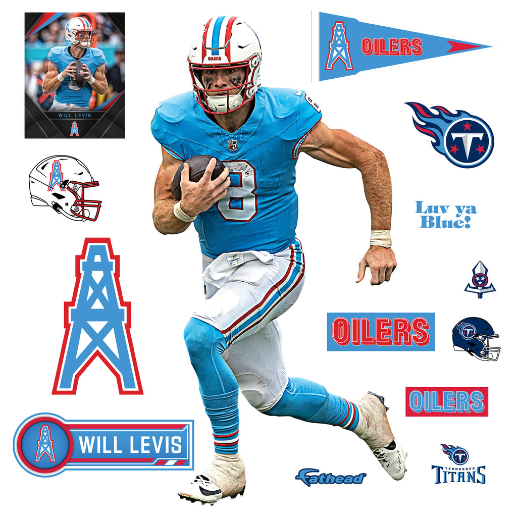 Life-Size Athlete +13 Decals  (41"W x 78"H)