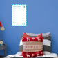 Christmas:  Snowflake Dry Erase        -   Removable     Adhesive Decal