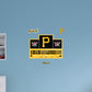 Pittsburgh Pirates:  Scoreboard        - Officially Licensed MLB Removable     Adhesive Decal