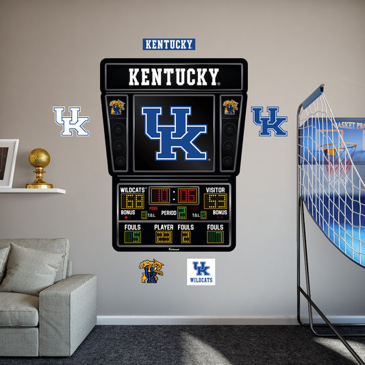 Kentucky Wildcats:  2023 Basketball Scoreboard        - Officially Licensed NCAA Removable     Adhesive Decal