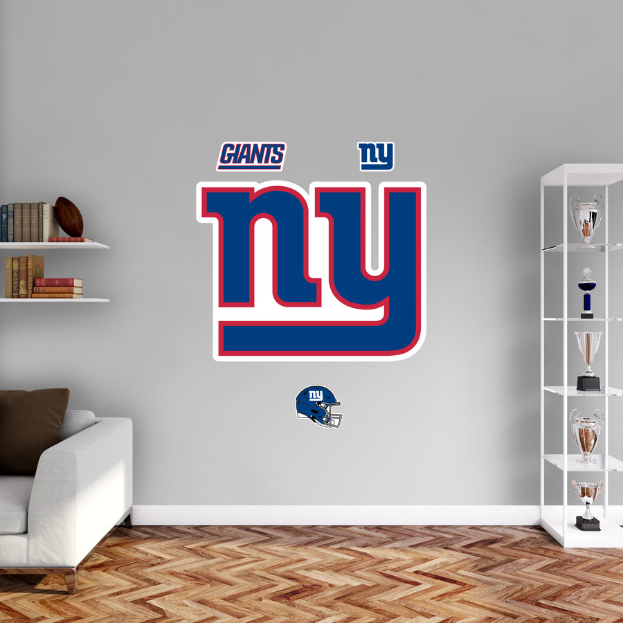 New York Giants - RealBig Logo Collection - Official NFL - Reusable Vinyl Wall Decals #2