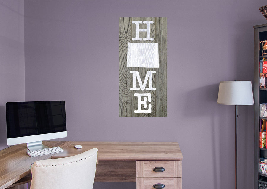 Home Products: Wyoming Vinyl State Home Signs        -   Removable     Adhesive Decal