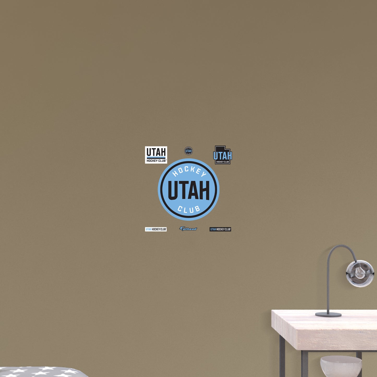 Utah Hockey Club - RealBig Logo Collection - Official NHL - Reusable Vinyl Wall Decals