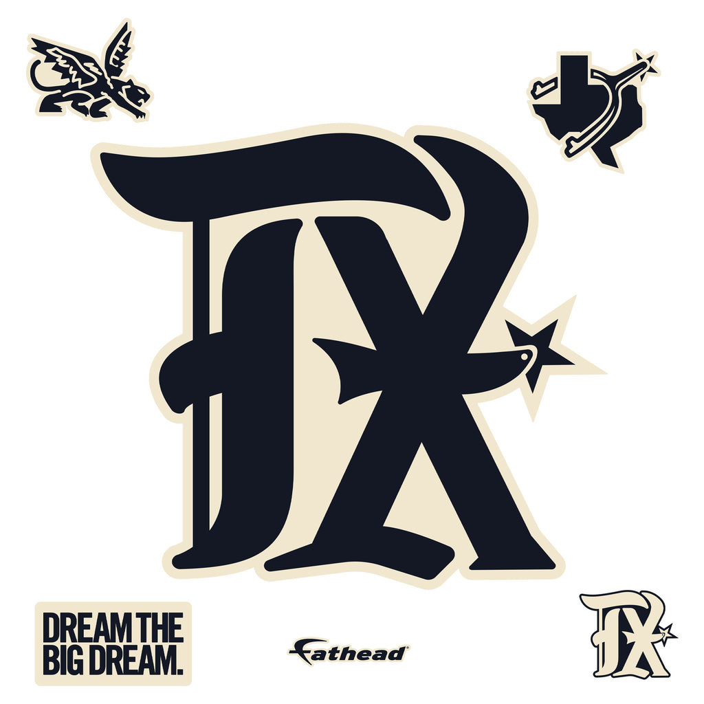 Texas Rangers - RealBig City Connect Logo Collection - Official MLB ...