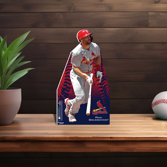 St. Louis Cardinals: Paul Goldschmidt Stand Out Mini   Cardstock Cutout  - Officially Licensed MLB    Stand Out