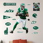 Life-Size Athlete +15 Decals  (49"W x 78"H) 