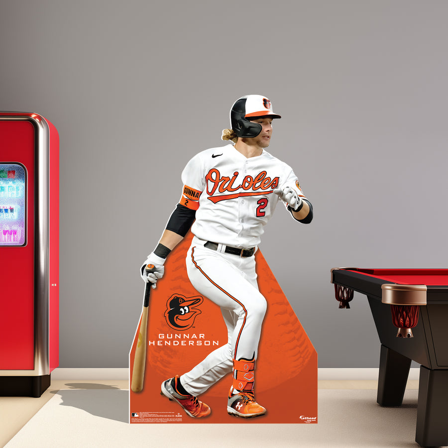 Gunnar Henderson 2023 - Life-Size Stand Out - Official MLB - Baltimore Orioles - Foam Core Cutout