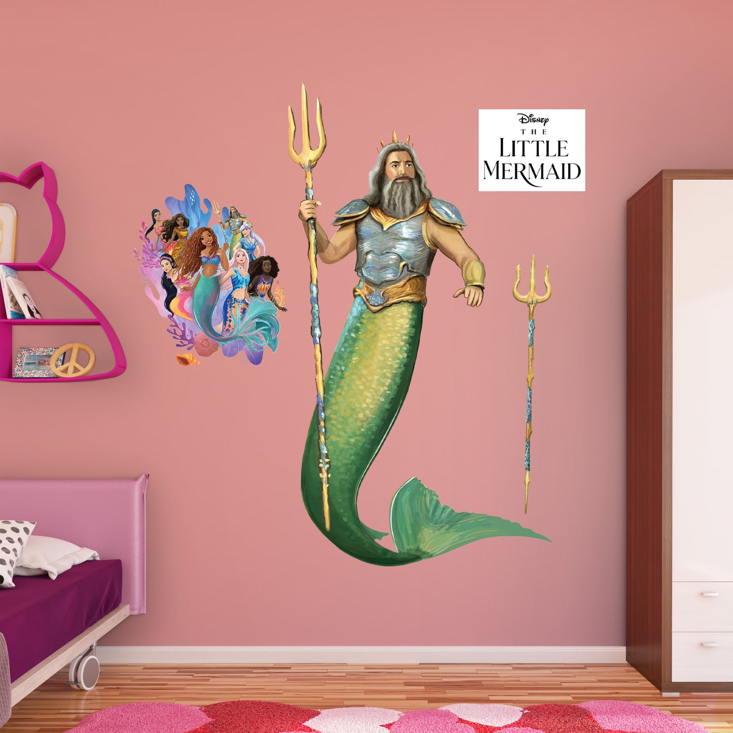 Life-Size Character +3 Decals  (43"W x 79"H) 