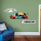 Kyle Busch M&Ms Car - RealBig Collection - Official NASCAR - M&Ms Racing - Reusable Vinyl Wall Decals