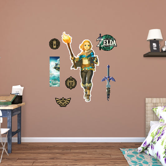 Giant Character +6 Decals  (27"W x 51"H) 