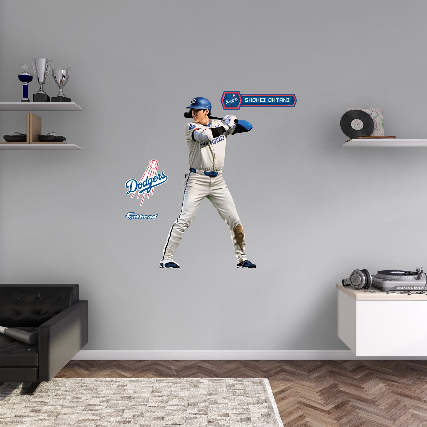 Los Angeles Dodgers: Shohei Ohtani City Connect        - Officially Licensed MLB Removable     Adhesive Decal