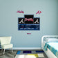 Atlanta Braves:  Scoreboard        - Officially Licensed MLB Removable     Adhesive Decal