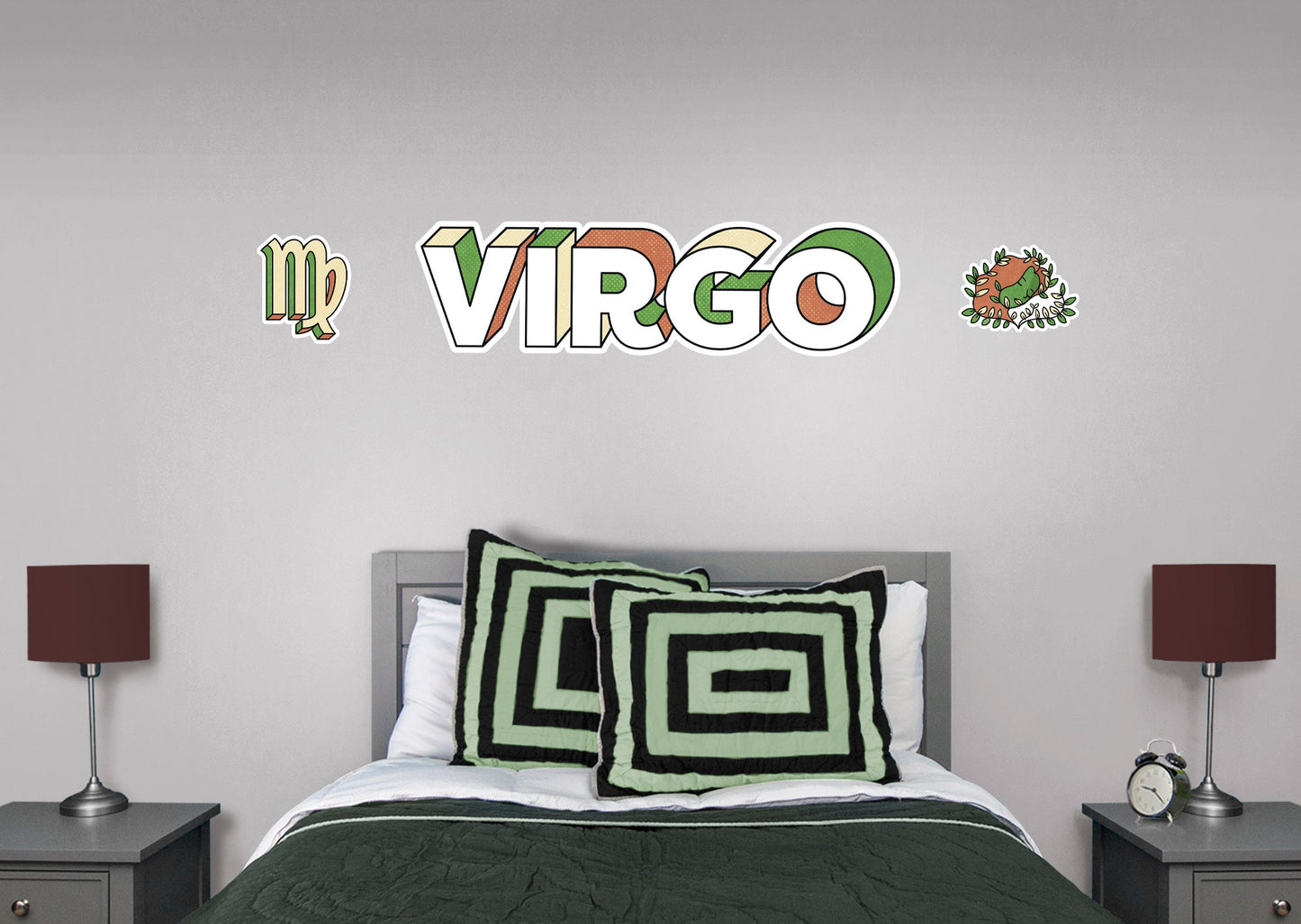 Zodiac: Virgo         - Officially Licensed Big Moods Removable     Adhesive Decal