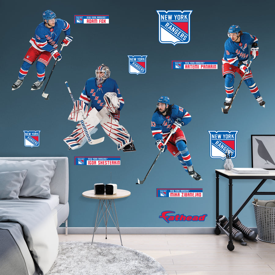 New York Rangers - RealBig Team Collection - Official NHL - Reusable Vinyl Wall Decals